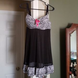 Torrid animal print baby doll